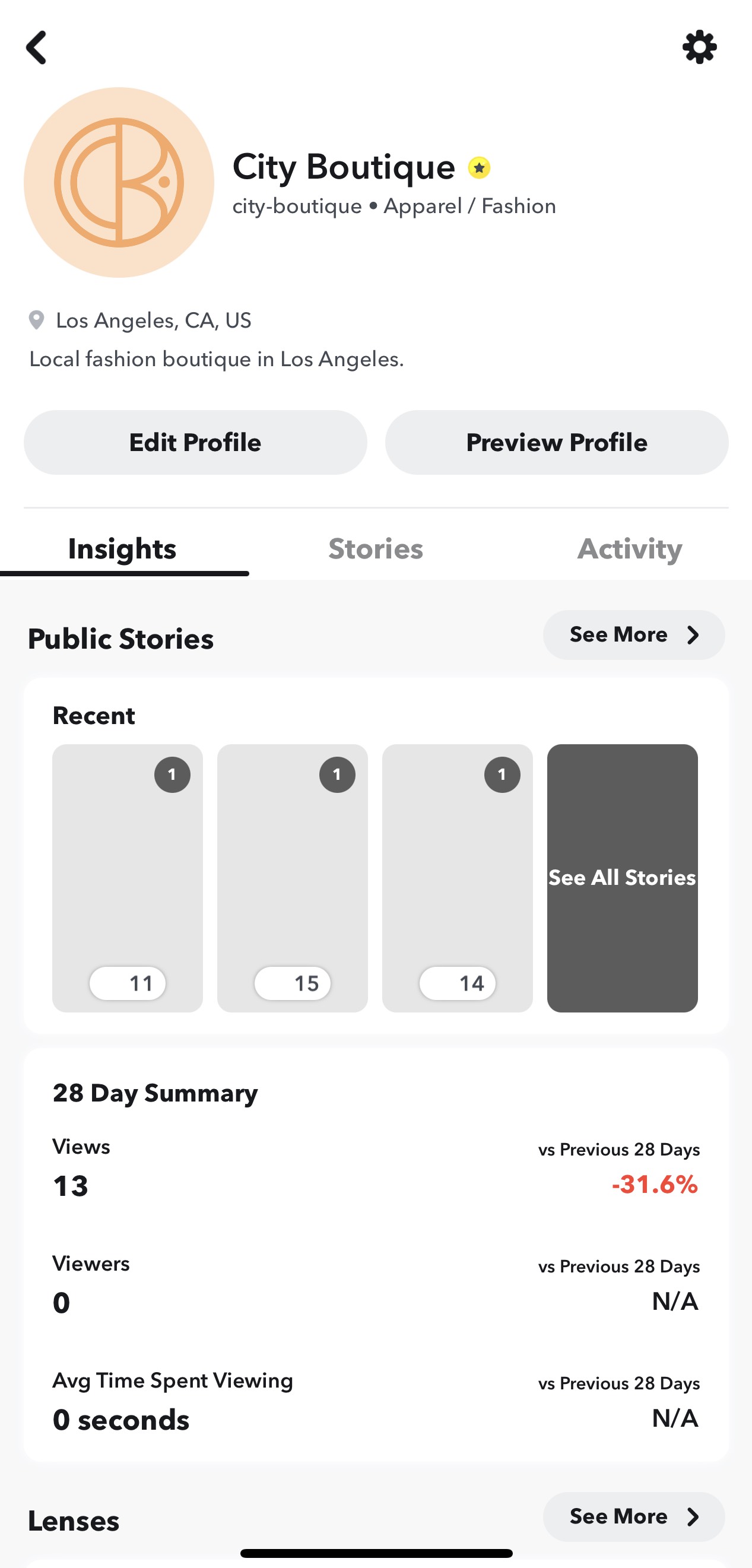 Public Profiles on Snapchat