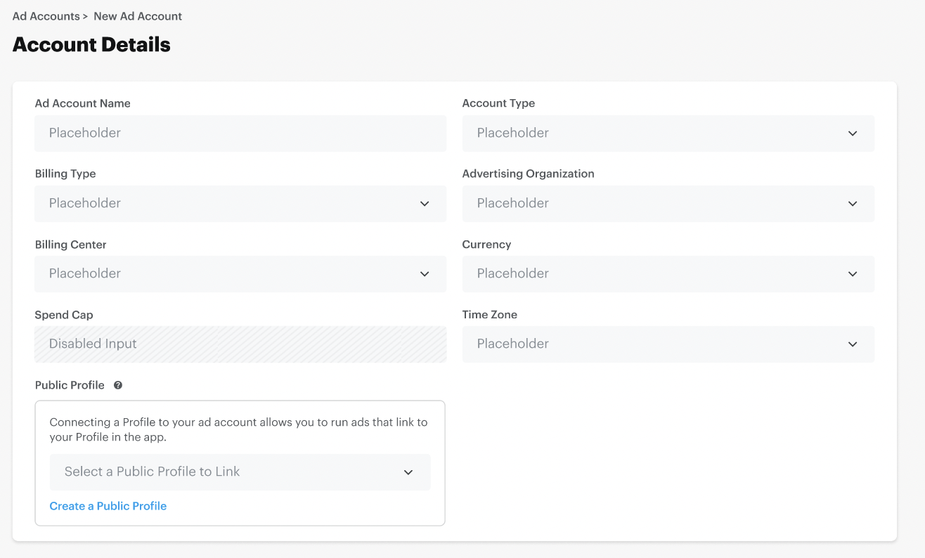 How to Create an Ad Account