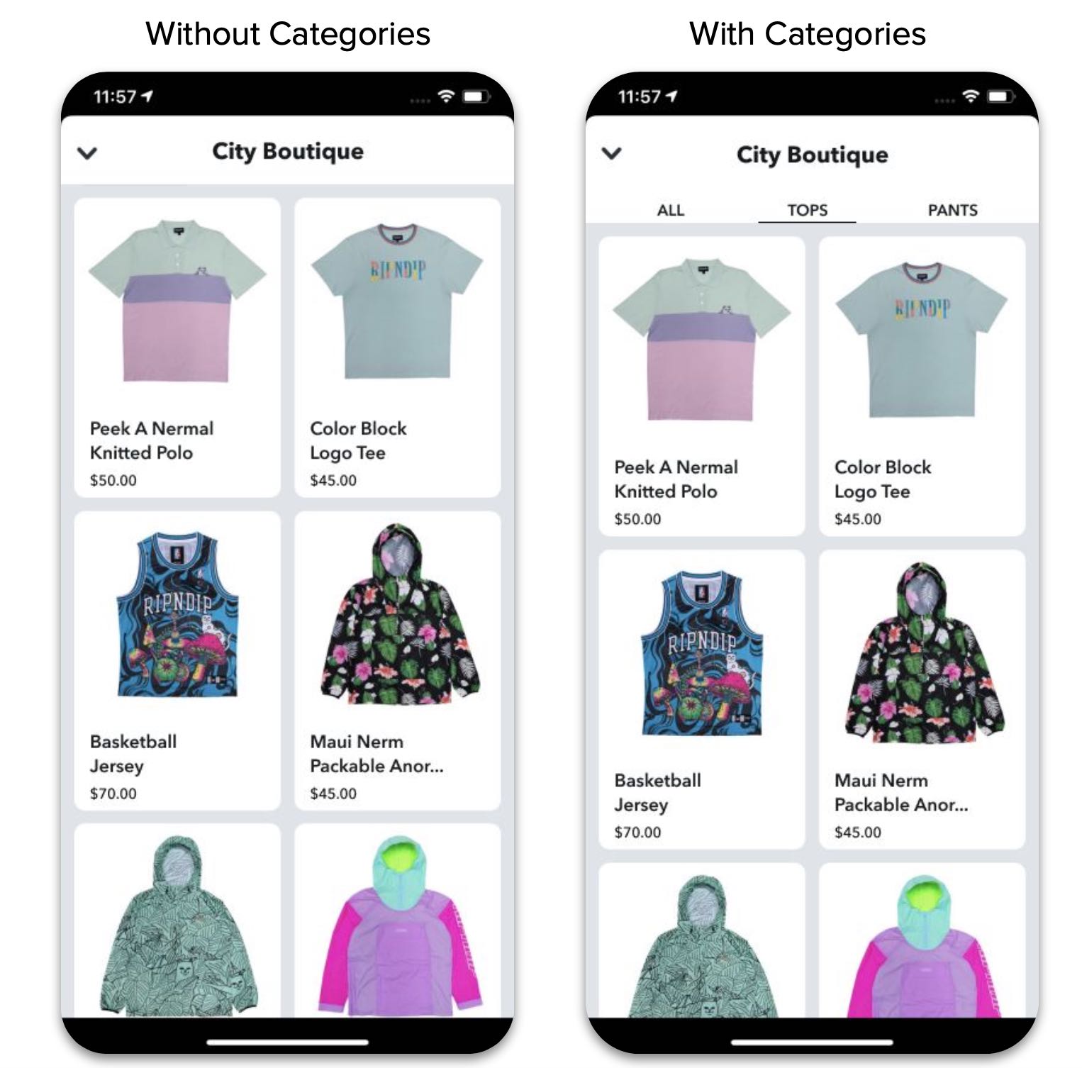 Organize Your Store with Categories