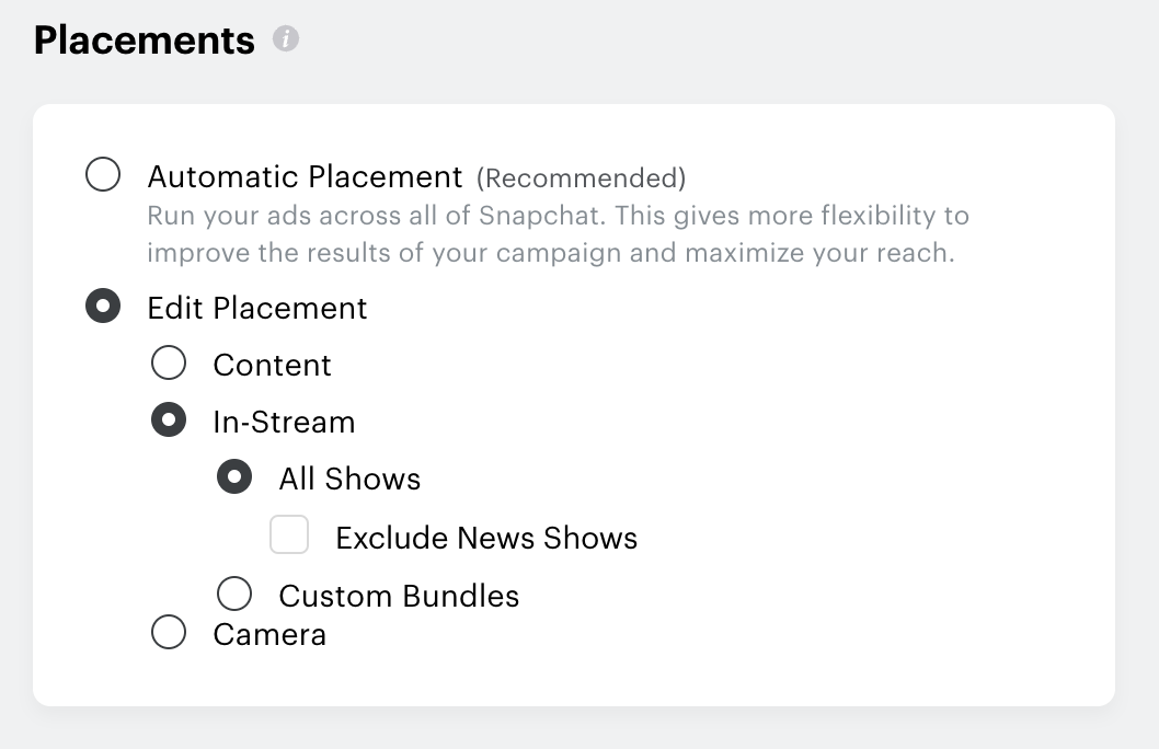 Create a Commercial Campaign