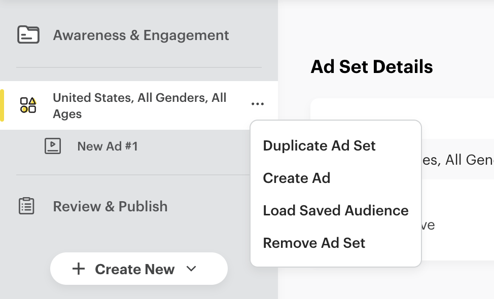 Build Your Ad Sets